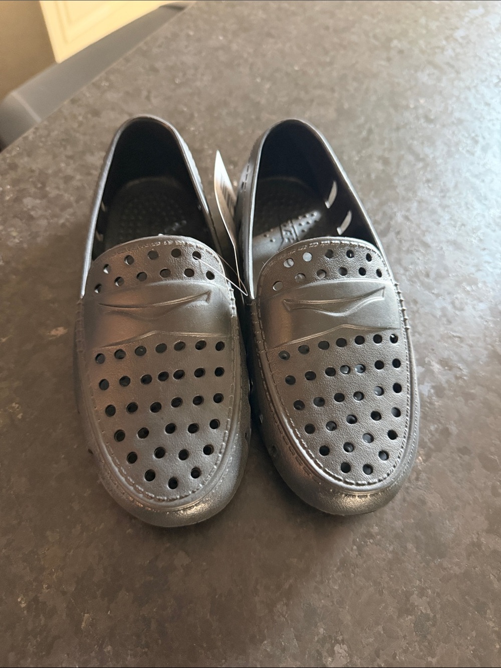 Kids Black Floafers